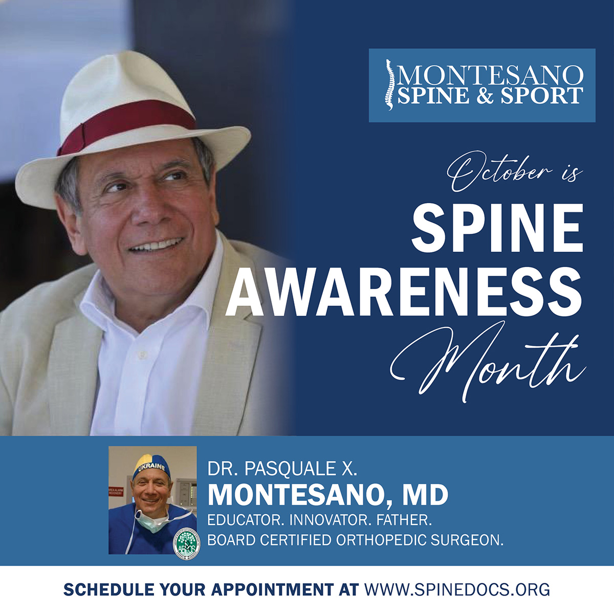 Read more about the article October is Spine Awareness Month